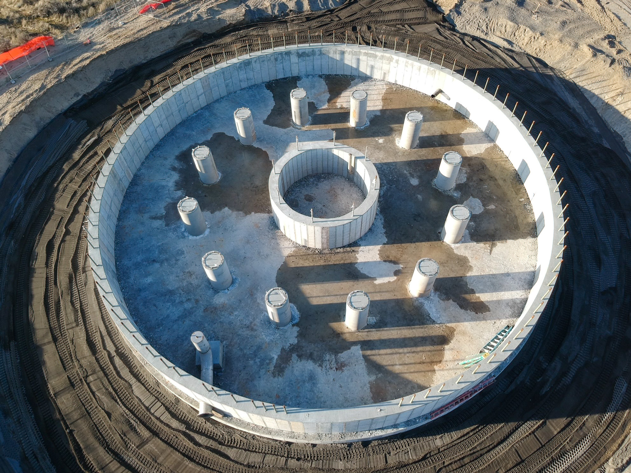 Water Reservoir Tank Foundations